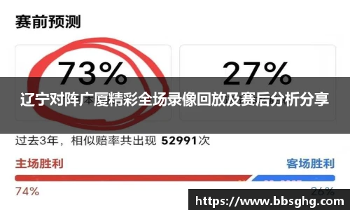 辽宁对阵广厦精彩全场录像回放及赛后分析分享